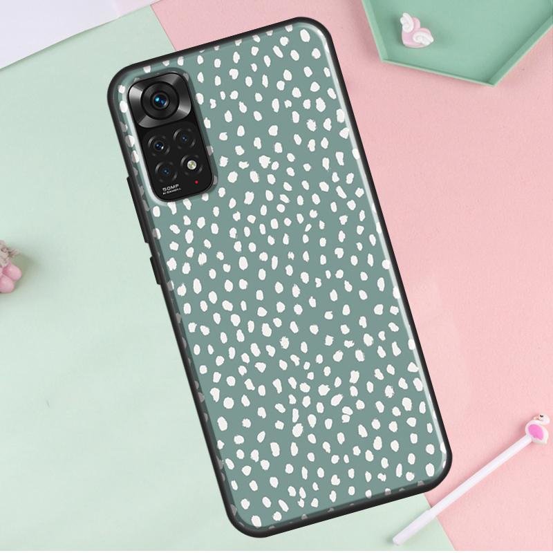 Чехол Polka Dot для Redmi Note 12 Pro Plus для Redmi Note 10 8 9 11 Pro 12S 11S 10S 9S 9C 10C 12C Чехол