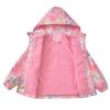 Girls' Korean Style Fleece-Lined Windbreaker - Autumn/Spring Fashion