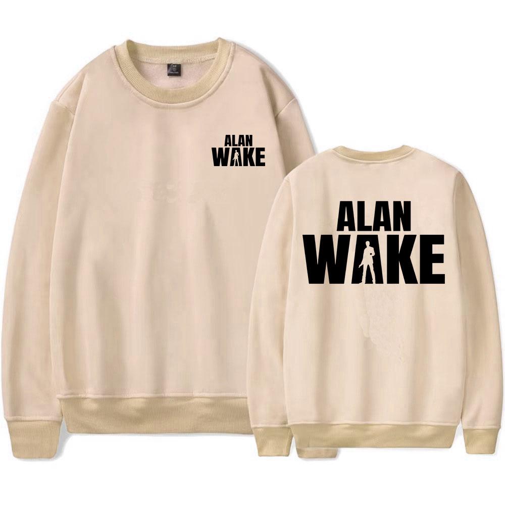 Игровой свитшот Alan Wake 2 с круглым вырезом, флис, длинный рукав, унисекс, уличная одежда, повседневный, с графическим принтом, пуловеры