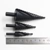 3PCS 4-12mm 4-20mm 4-32mm HSS Cobalt Step Drill Bit Set Wood Metal Hole Cutter Woodworking Industry