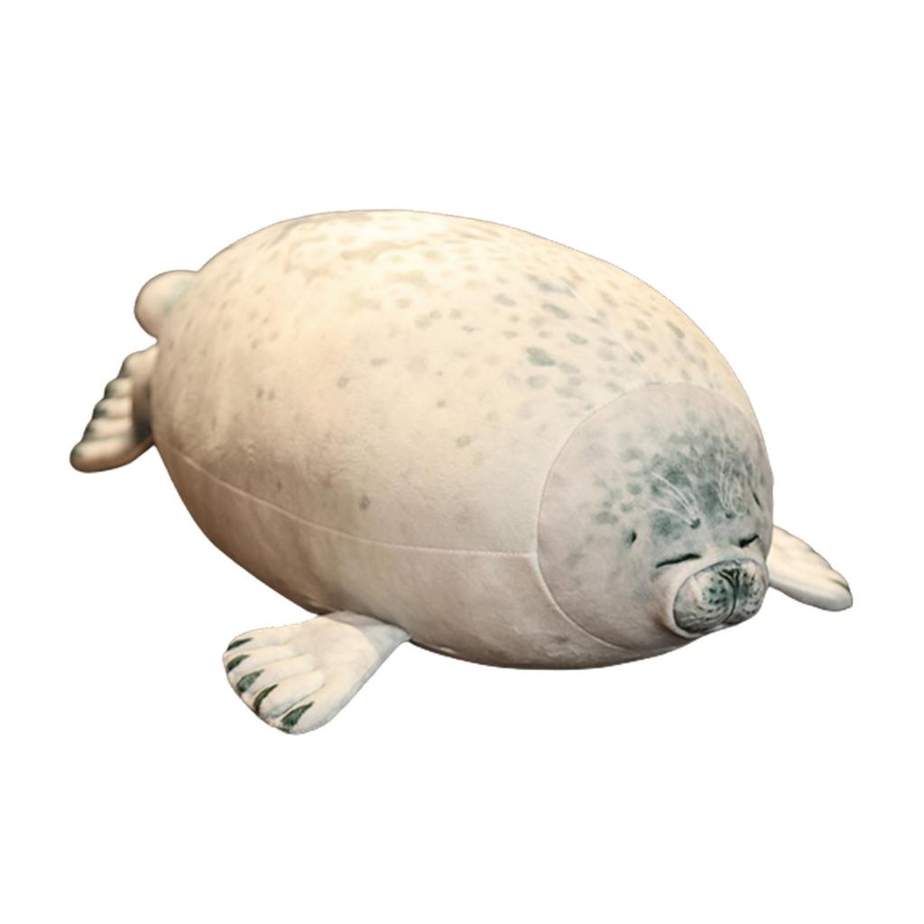 20 см Angry Blob Seal Подушка Chubby 3D Новинка Морской лев Плюшевые подарки для детей Кукла для девочек Мягкая глотка J1R2