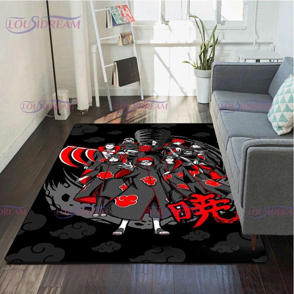 Креативный ковер с принтом N-Naruto, коврик для йоги, нескользящий ковер, коврик для ванной, напольный коврик, коврик для гостиной, подарок на день рождения