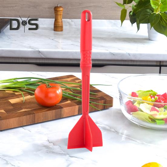 Кухонный ручной измельчитель для мяса с 4 изогнутыми лезвиями, термостойкая мясорубка для говяжьего фарша, гамбургера, мясорубка для гамбургеров с длинной ручкой