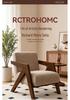 Nordic Retro High-End Single Sofa Chair for Living Room, Balcony, Hotel Reception, Cafe