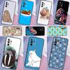 Милый морж для Samsung Galaxy A54 A34 A14 A21S A51 A71 A12 A22 A52 A13 A53 A23 A33 A32 Чехол
