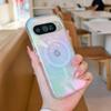 Роскошный Прозрачный Чехол с Лазерным Градиентом для Google Pixel 10A 9 Pro XL 9A, Магнитная Зарядка, Ударопрочный Бампер, Защитная Крышка.
