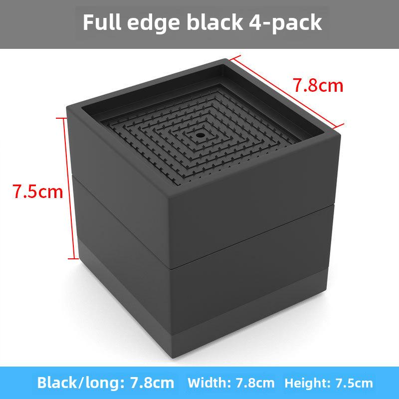 Sofa and Furniture 2-Inch Non-Slip Heightening Foot Pads for Beds, Tables, Cabinets, and Washing Machines