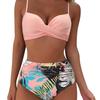 Women's High Waist Tummy Control Bikini Set - Thickened, Bodycon, Sexy Style