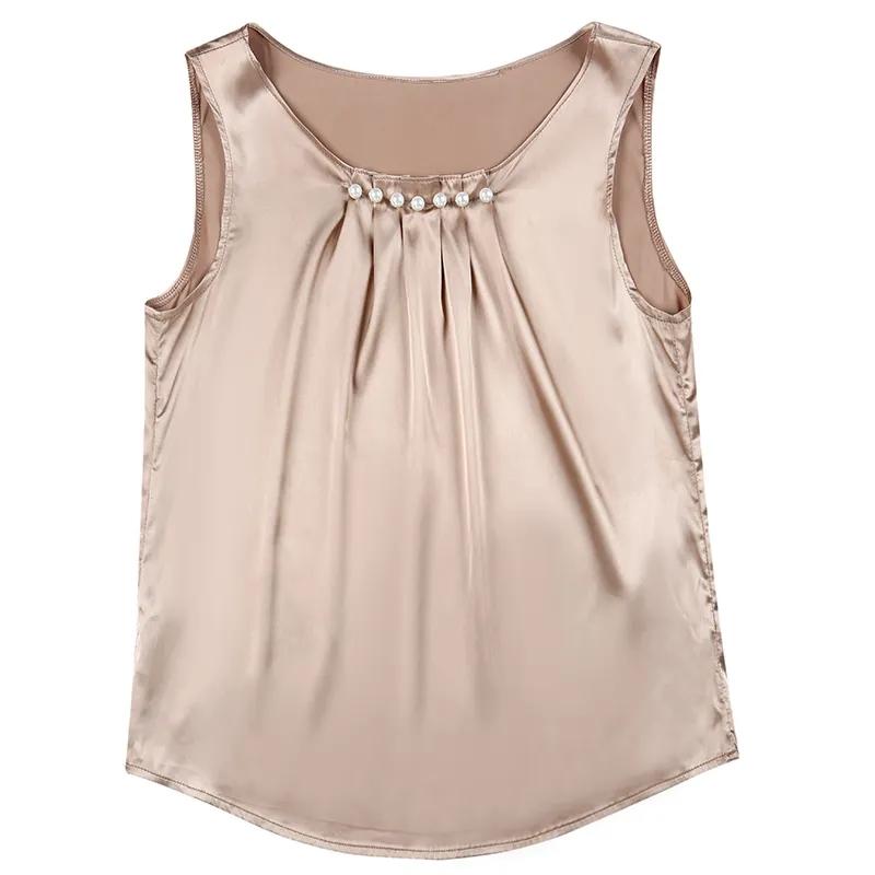 Атласный жилет без рукавов, камзол, женская одежда, жилет с кружевной строчкой внутри и снаружи весной и осенью, женская свободная нижняя рубашка в западном стиле Tide