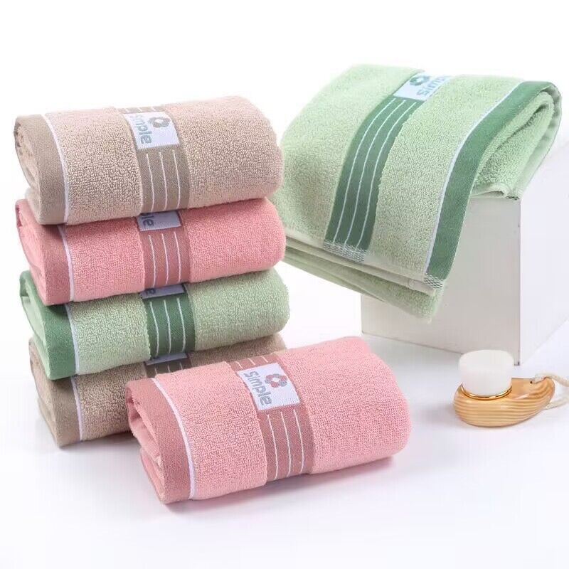 4-Piece Household Pure Cotton Towel Adults Soft Lint-Free Highly Absorbent Thickened All-Cotton Face Towel Wedding Gift China