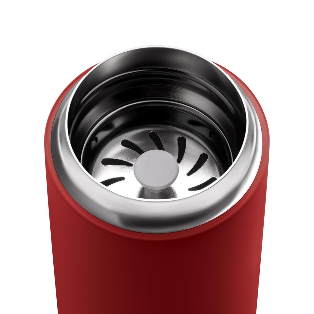 Fellow Carter Move Mug, Official Manufacturer Insulated Travel Mug (Red, 12oz (350ml))