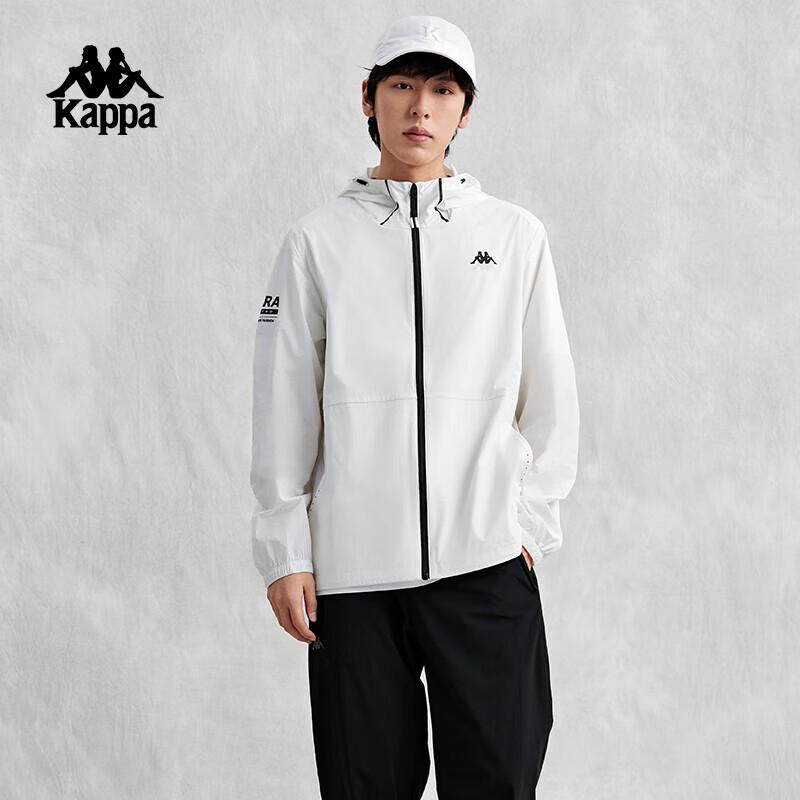 Kappa Мужская летняя ветровка с капюшоном для защиты от солнца 2024 K0E32FJ43
