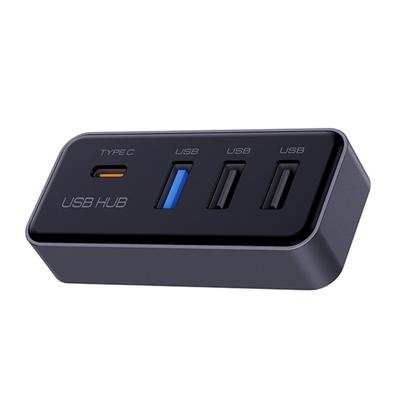 USB-концентратор с распределением питания и док-станция с 3 портами USB и 1 портом Type C, обеспечивающие стабильную передачу данных для Model 3/Y