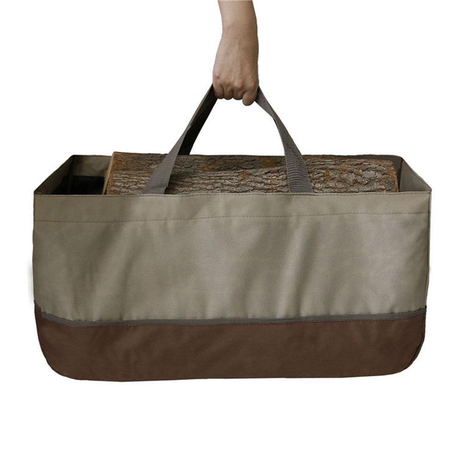 Color blocking and wear-resistant Oxford cloth logging bag, simple sorting and transportation tool kit