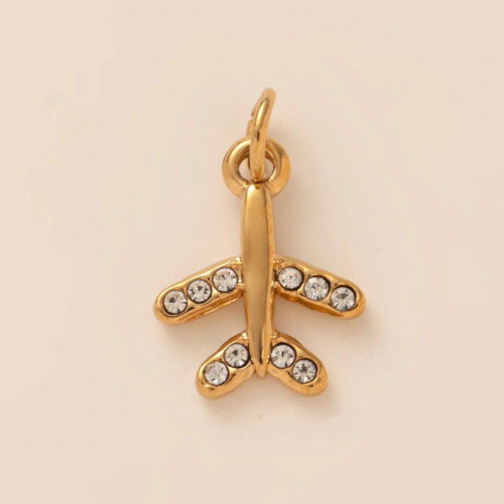 Yori 3Pcs New Stainless Steel Small House Key DIY Pendant 2025 Statement PVD Plated DIY Handwork Accessories Recommend