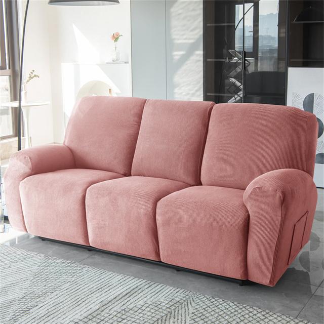 Эластичные чехлы на диваны с откидной спинкой для гостиной, Funda Sillon Relax, откидывающиеся чехлы для лежаков для ленивых мальчиков, чехлы для диванов