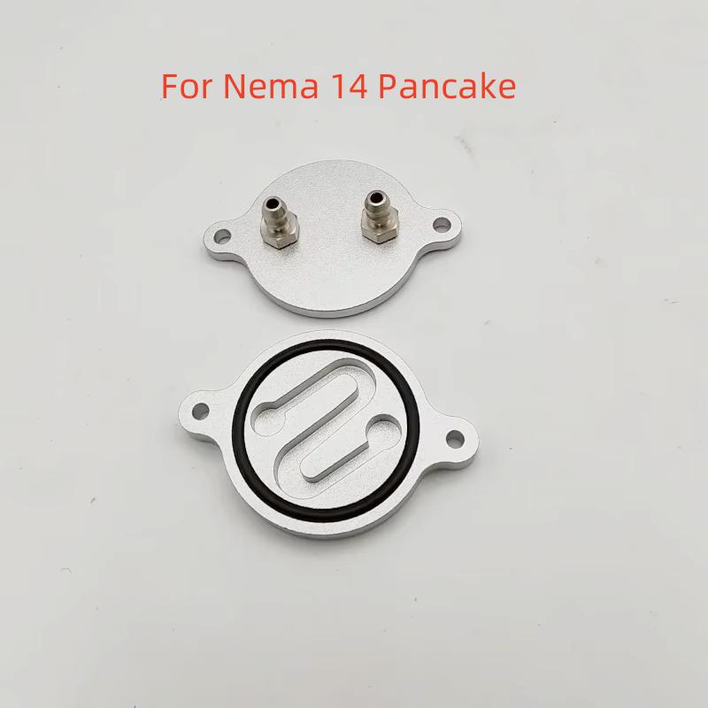 Funssor Nema17/NEMA14 плоский шаговый двигатель Пластина водяного охлаждения алюминиевый фрезерованный на станке с ЧПУ водяной кулер для двигателей 3D-принтера