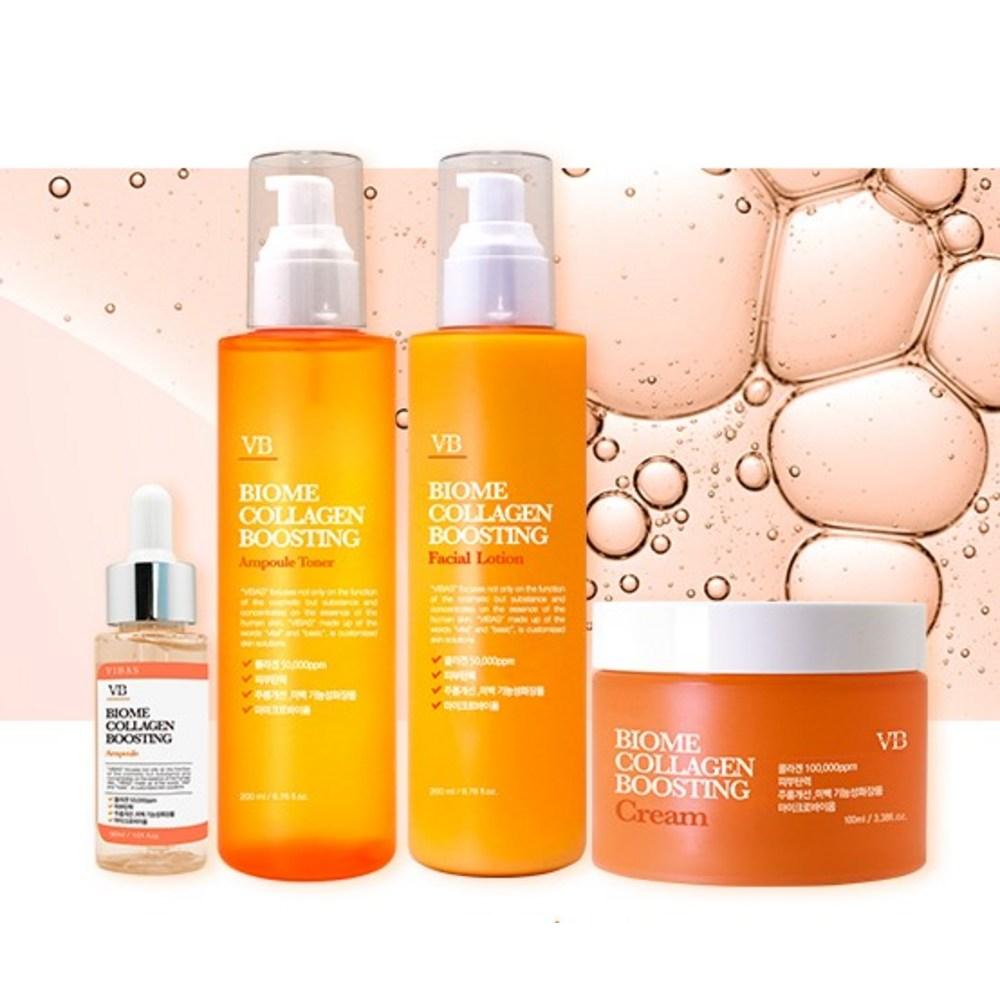 Vivas Biome Collagen Boosting Elasticity Skin 200 мл + набор лосьона 200 мл, 1 набор