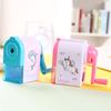 Cute Cartoon Manual School Kids Pencil Sharpener Hand Crank