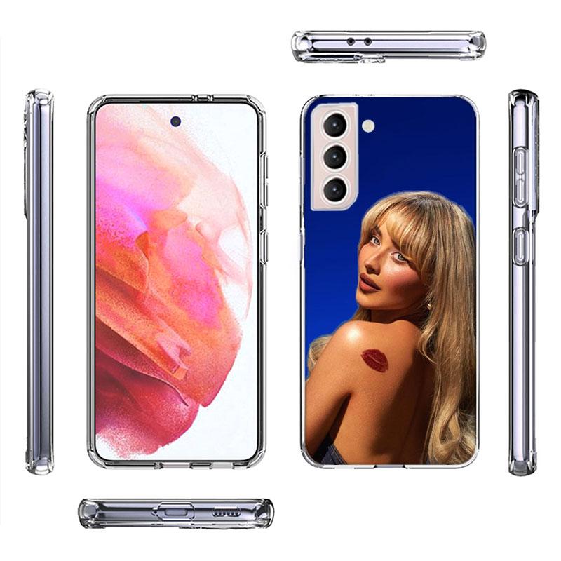 Singer S-Sabrina Carpenter Phone Case For Samsung A16 A26 A36 A56 A17 A15 A25 A35 A55 A14 A24 A34 A54 A04S A05S Galaxy Note 20 1