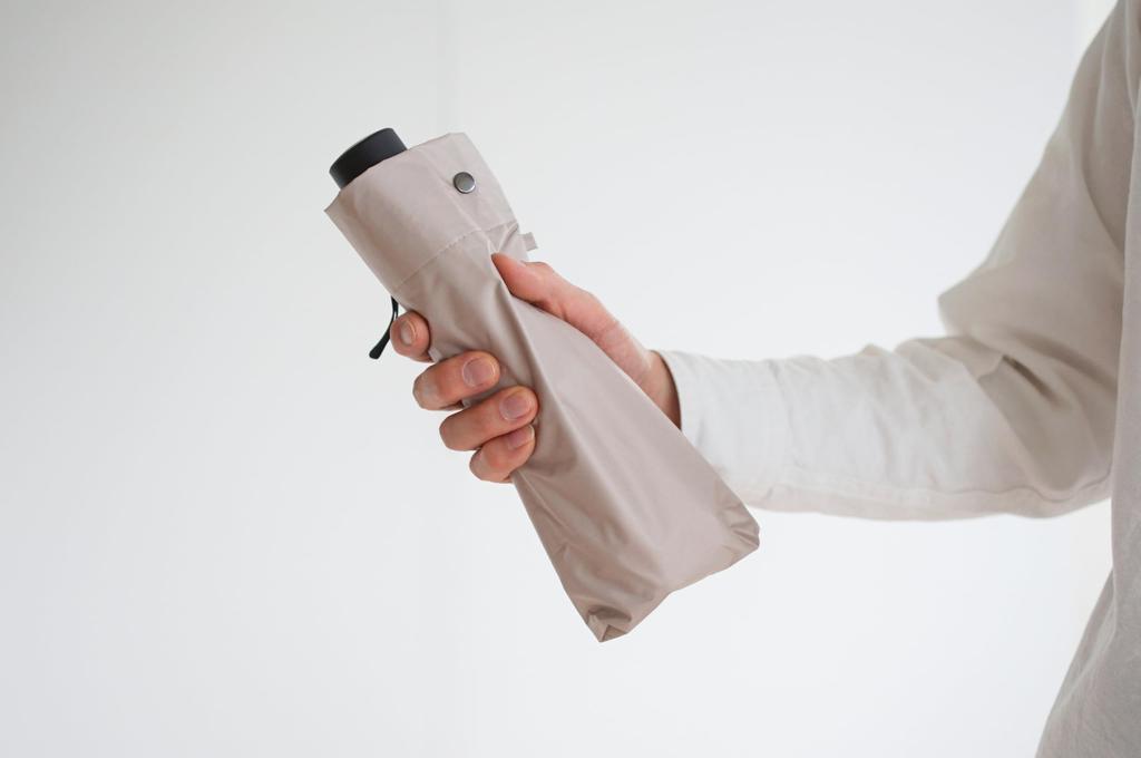 Складной зонт Komiya Shoten для мужчин и женщин, идеально подходящий для солнца и УФ-защиты, однотонный 60 см, дождь, защита, ветроустойчивые спицы, 100%+ затенение, цвет, (серый