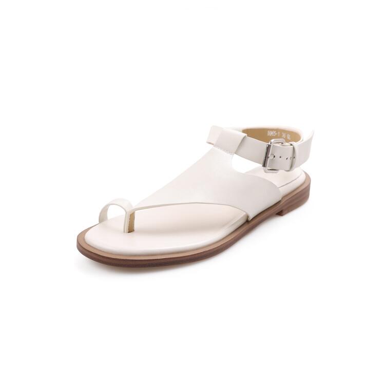 Мода 2025 Новые летние женские современные сандалии на плоской подошве, гладиаторские туфли для женщин, сандалии с перемычкой для пальца, на плоском каблуке, женская обувь, модные балетки