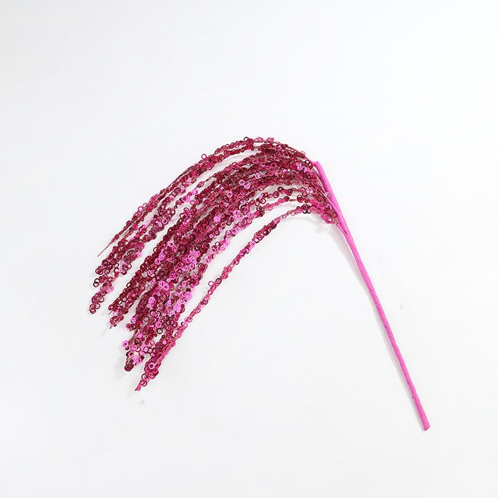 2 шт. Блестки Искусственные Рождественские Блестящие Ветки Веселого Рождества Украшение