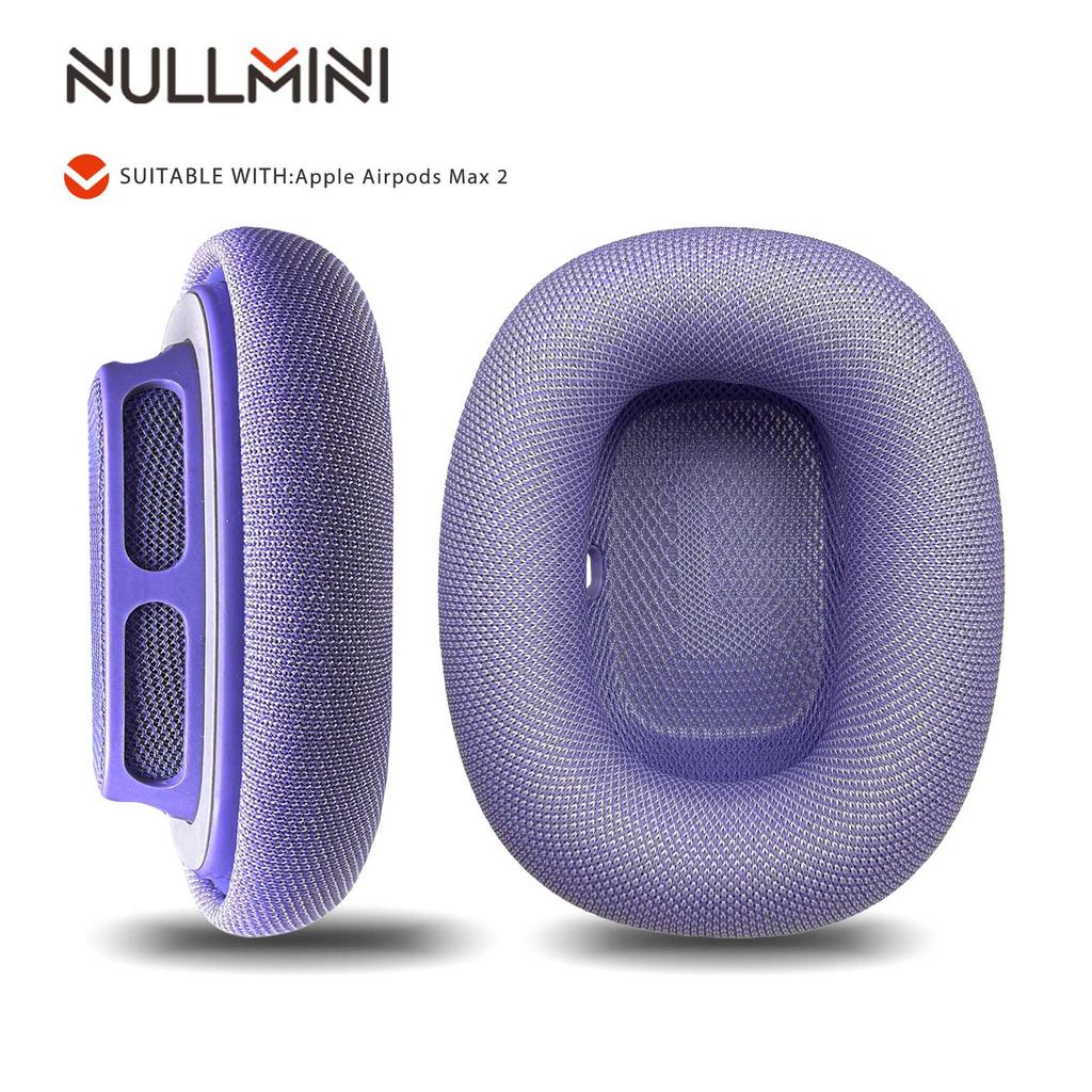 NullMini Для Apple Airpods Max 2 II Сменные сетчатые амбушюры Наушники Подушечка для уха Рукав из пены с памятью Накладка на ухо для наушников