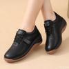 Women's Spring Autumn New Slope Heel Women's Shoes Comfortable for Commuting Soft Soled Lightweight Sports Simple Single Shoes