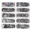 10pcs Full Sleeve Temporary Tattoos Stickers Large Unisex Watrproof Arm Fake Tattoo