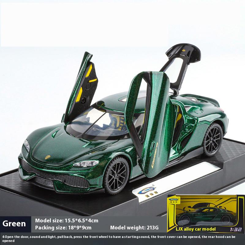 Модель суперкара Koenigsegg Gemini Gt из сплава в масштабе 1/32, Модель-симуляция транспортного средства, Коллекция со звуком и светом, Детская игрушка, Подарки