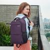 Tigernu Модный женский рюкзак фиолетовый противоугонный 15,6-дюймовый рюкзак для ноутбука женский водонепроницаемый дорожный рюкзак школьный рюкзак сумки