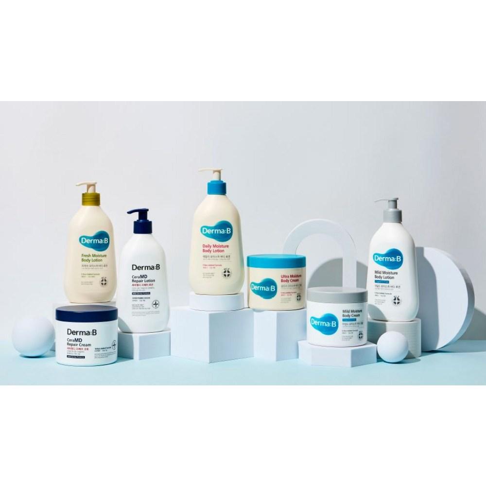 DERMAB Восстанавливающий лосьон CeraMD 400 мл + Восстанавливающий крем 430 мл, 1 набор