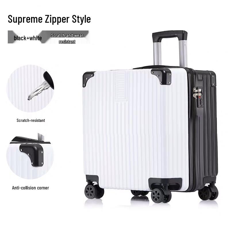 Многофункциональный 18-дюймовый чемодан для ручной клади для девочки с замком TSA и 20-дюймовым отделением для хранения
