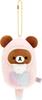 San-X Rilakkuma Colorful Doctor Hanging Plush Toy, Chairoikoguma (Thermometer), 5.5 X 6.5 X 12.5 Cm, Ages 6 and Up, Mascot Keychain, MO42701