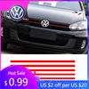 Для VW Volkswagen Jetta MK5 Golf Автомобильная передняя решетка Защитные от царапин виниловые наклейки Аксессуары Для Volkswagen GTI R-Line R Po
