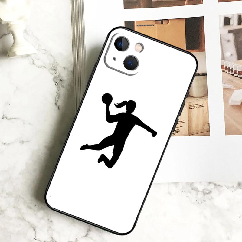 Handball Sport Phone Case For iPhone 17 16 15 14 12 11 13 Pro Max Plus 12 13 Mini 16e 17 Air Cover Coque