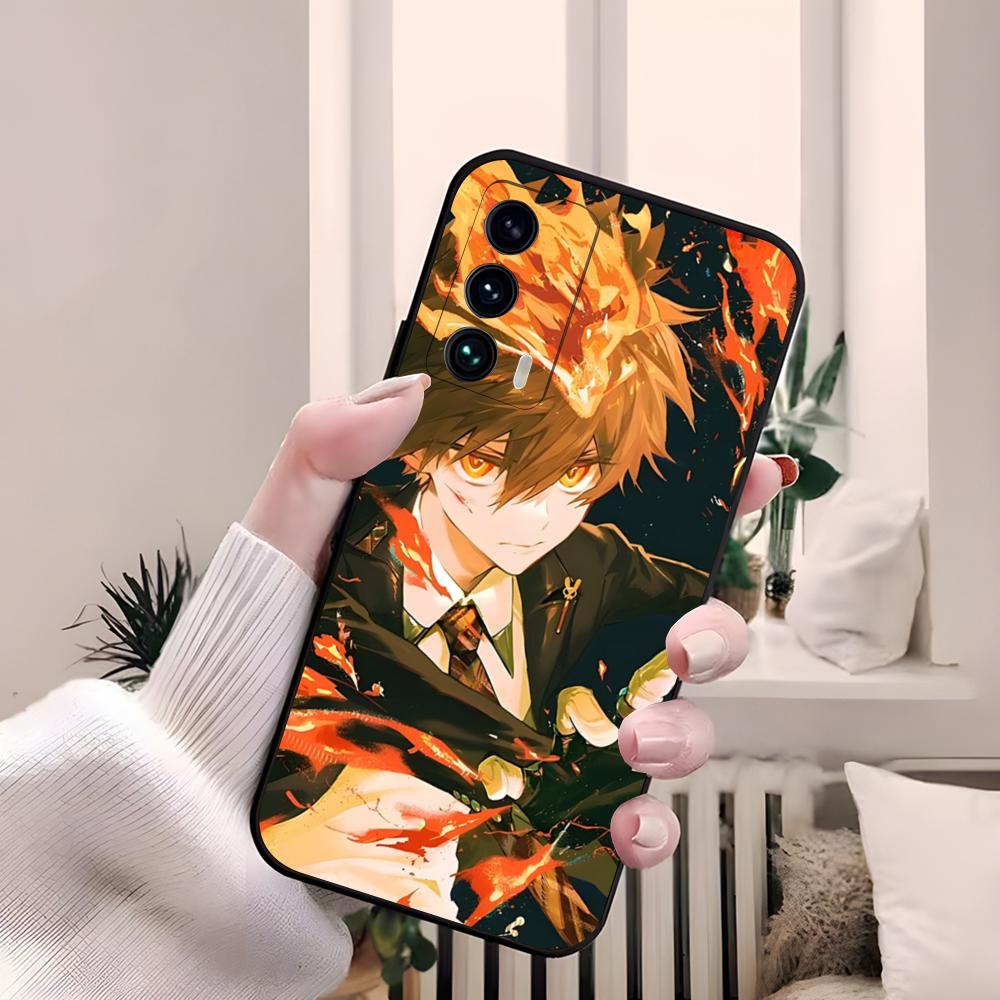 Чехол для телефона Hitman Reborn для Samsung S26 S25 Edge S24 S23 S22 S21 Ultra Plus Fe A55 56 15 4G 5G Galaxy Силиконовый чехол