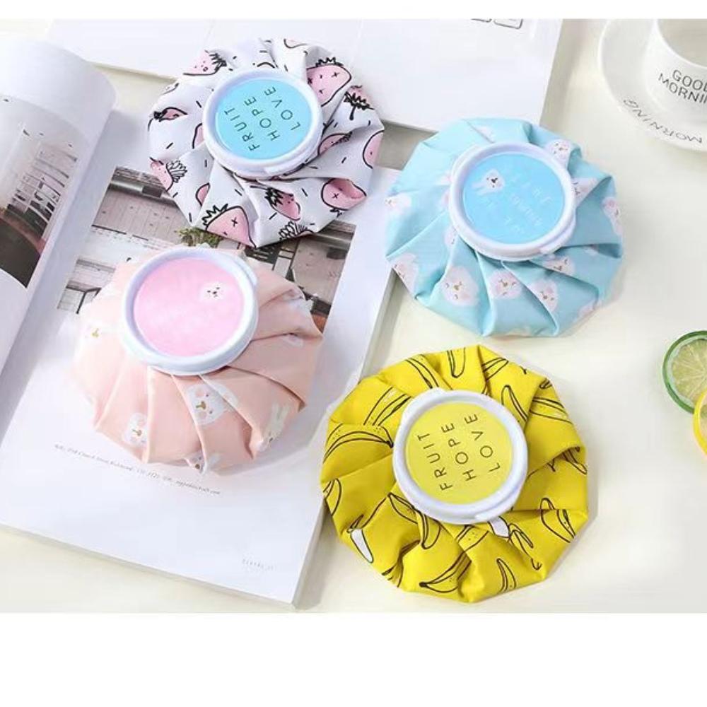 Мультяшный пакет со льдом из ткани, заполняющий воду, многоразовые симпатичные пакеты для холодной и горячей терапии, физиотерапевтические упражнения, физический охлаждающий пакет со льдом