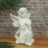 Decorative Angel Figurine Statue Showpiece (Resin, 20.3 Cm X 12.7 Cm) for Home Office Table for Family and Friends