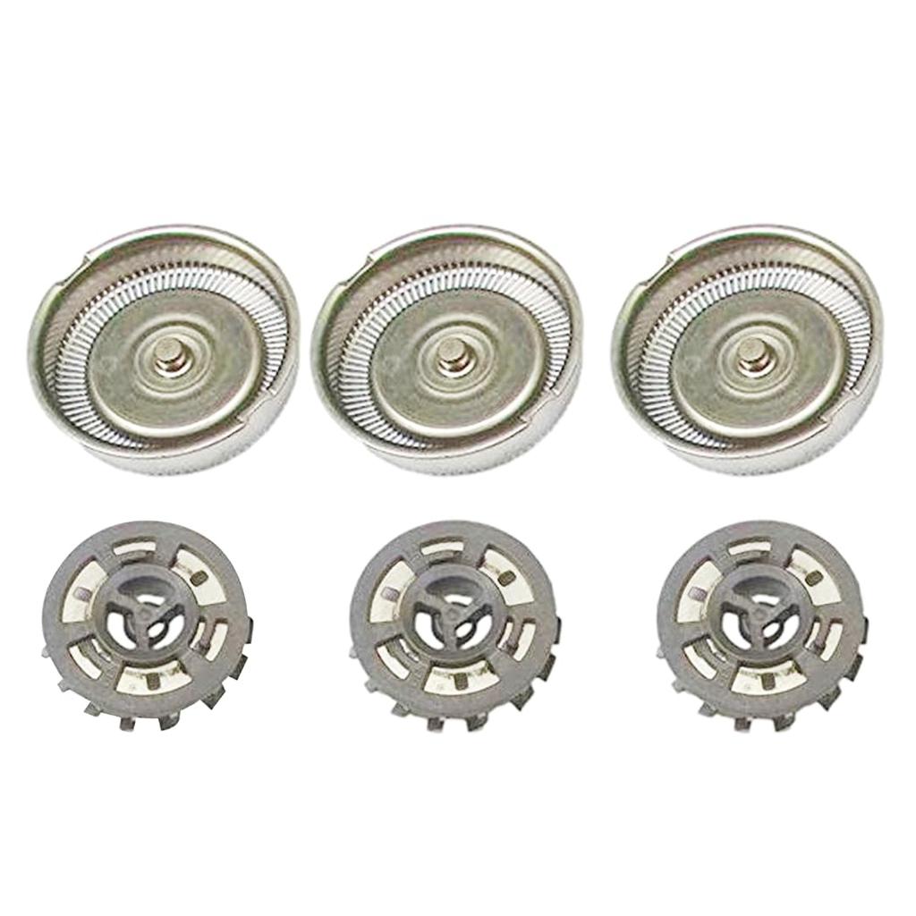 Bobblei Universal HQ4 3 шт. Запасные головки для бритвы с более острыми лезвиями для электробритвы Philips Norelco HQ56 HQ55 HQ4+ HQ3 Reflex Plus HQ6843