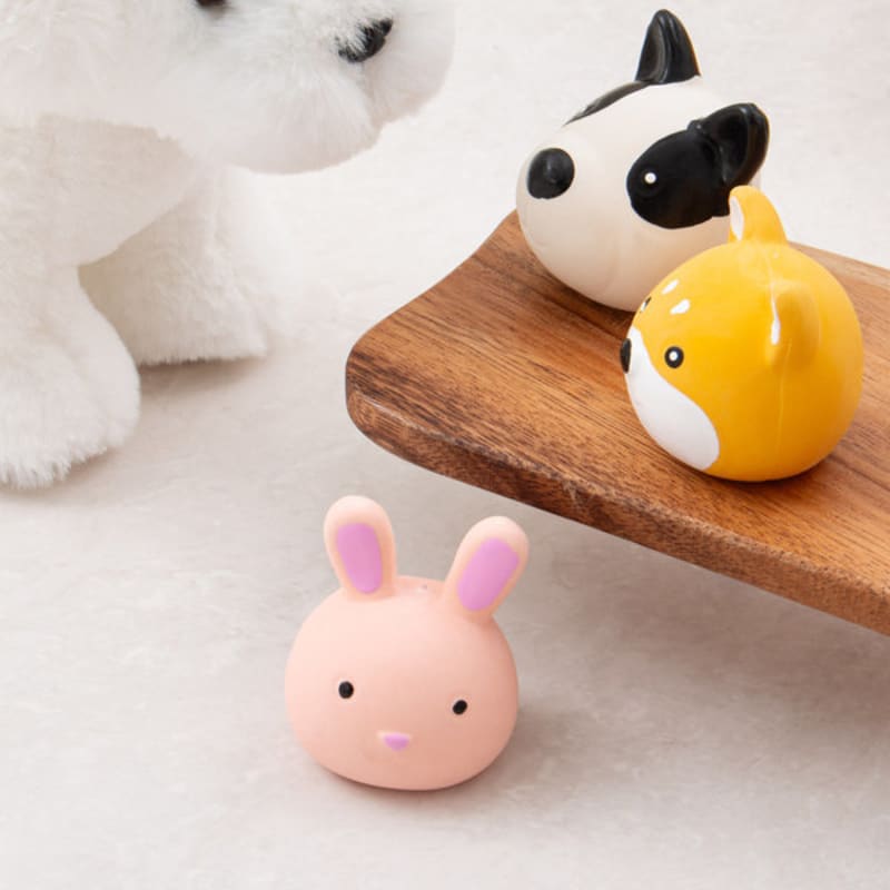 [Питомец] Игрушка из латекса с мордочкой животного