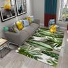 Зеленые Тропические Пальмовые Листья Закат Ковер Декор Гостиной Напольный Коврик Нескользящий Впитывающий Ковер для Кухни Ванной Прихожий Коврик