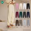2024 Winter Plush 400g Thick Casual Fleece Drawstring Trousers for Men and Women