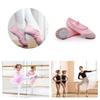 Балетные туфли для девочек, детские танцевальные тапочки, профессиональные парусиновые балетные туфли на мягкой подошве для девочек, женские балетные туфли для йоги, тренажерного зала, танцевальные туфли