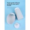 Outdoor Pet Water Bottle Leakproof Collapsible Soft Silicone Foldable Portable Cat Dog Drinking Dispenser 500ml