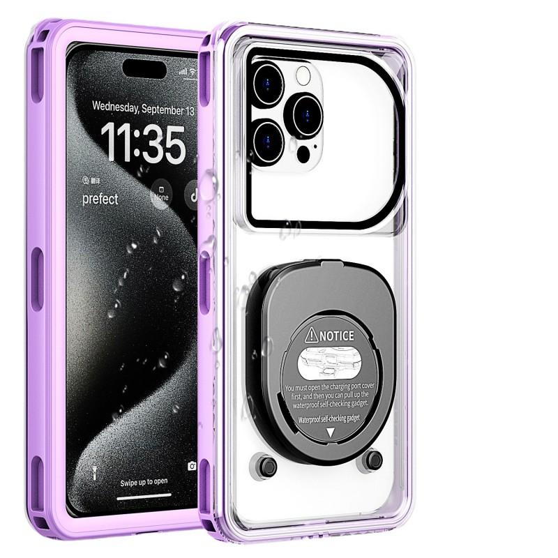 Waterproof Phone Case IPhone 11 12 13 14 15 16 Pro Max Wet-Friendly Touch Full Protection
