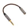 4.4mm Balanced Male To 3.5mm Stereo Female Headphone Cable Gold Plated Portable Headphone Adapter Cable for Music Lovers