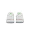 Nike Air Force 1 Low Grade School 'Multi Swoosh' (Unisex) White / Aluminum Blue / Black / Light Green Kids' Skateboarding Shoes DM9473 100