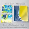 3Pcs Stitch Friends Adventure Bedding Sets For All Sizes New 3D Printed Bed Cover Comforter Duvet Cover Pillowcase Bedroom Decoration